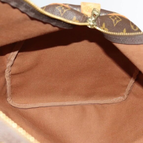 LOUIS VUITTON Monogram Keepall 55 Boston Bag M41424 LV Auth 140035 - Picture 12 of 16